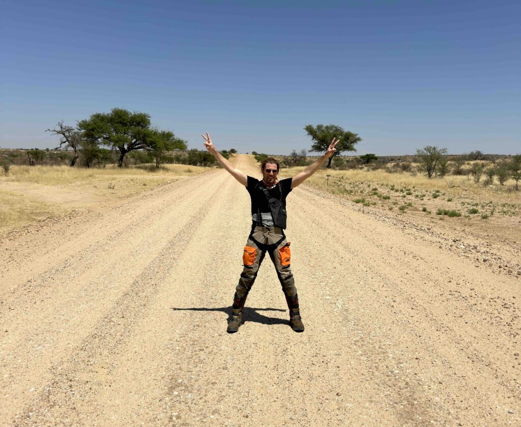 Ricky The Road in Namibia