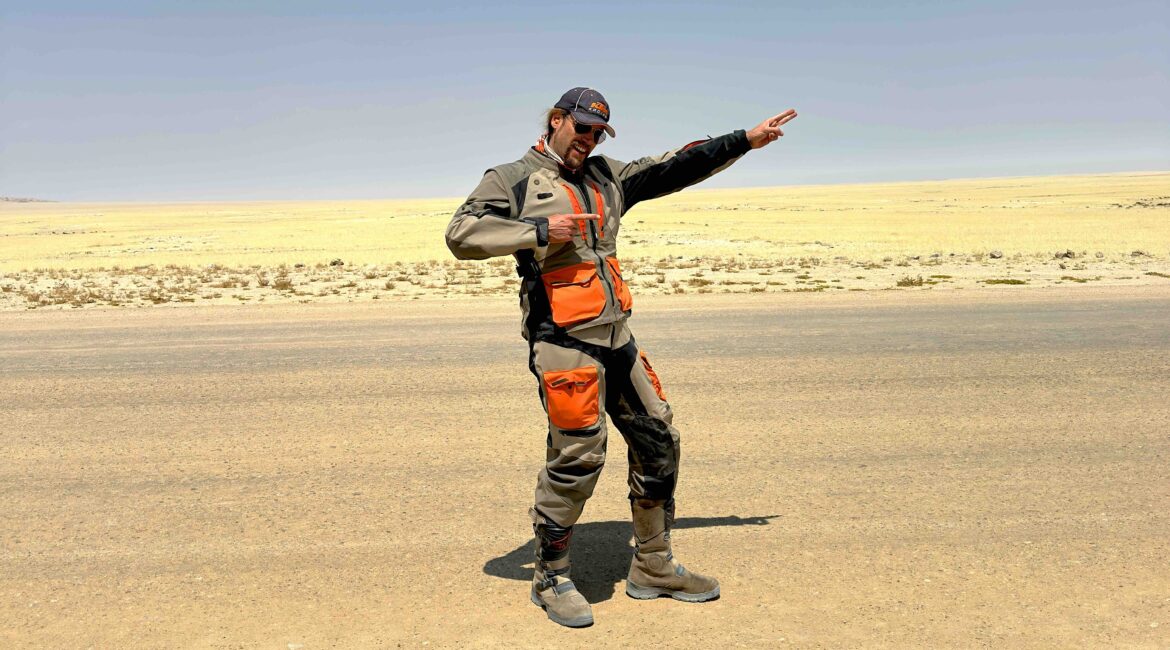 Ricky The Road in Namibia